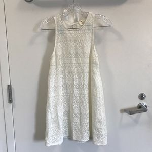 SOLD IRL Urban Outfitters White Lace Shift Dress